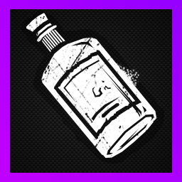 Бутылка дешевого джина