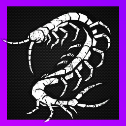 Красноголовая сколопендра